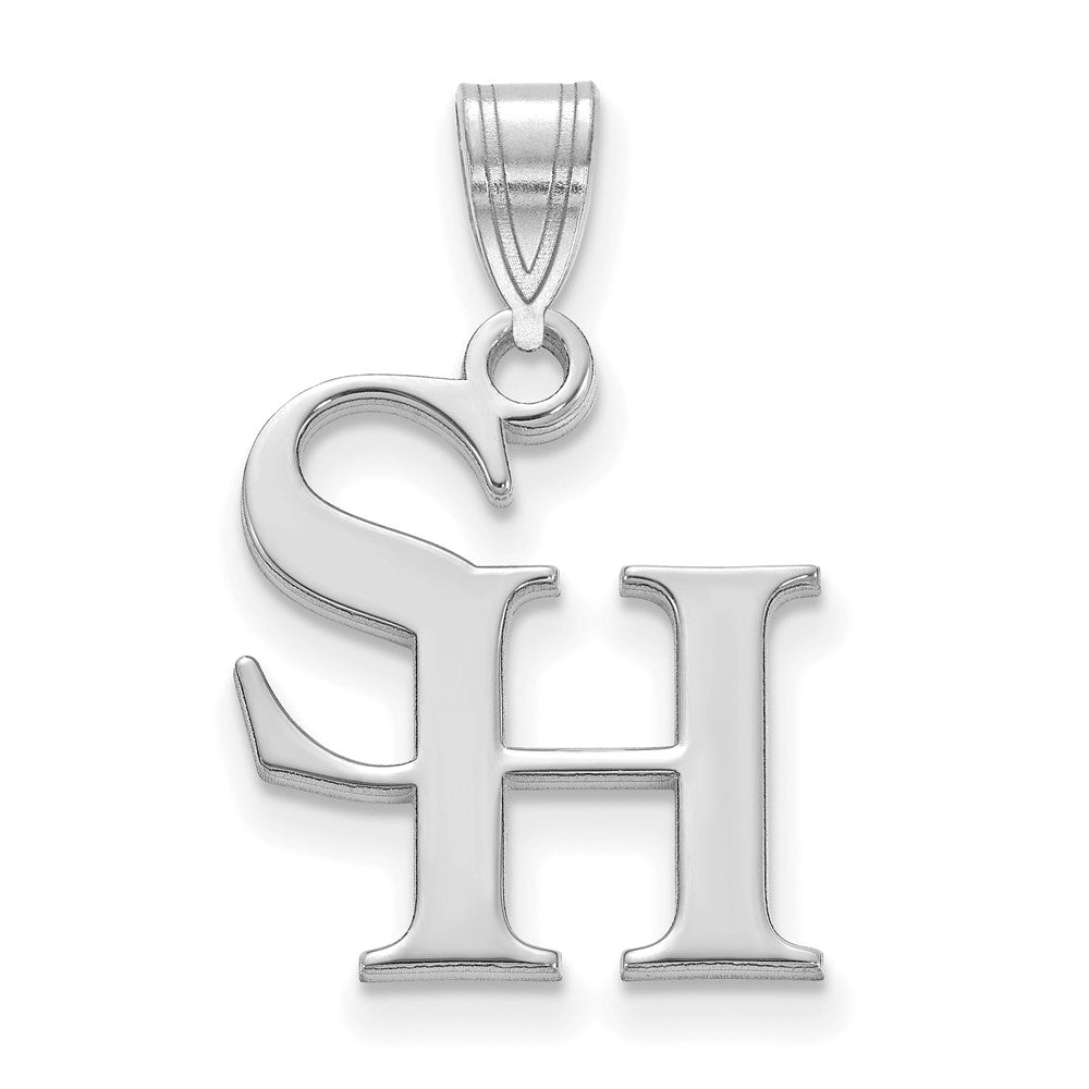 10k White Gold LogoArt Sam Houston State University Medium Pendant