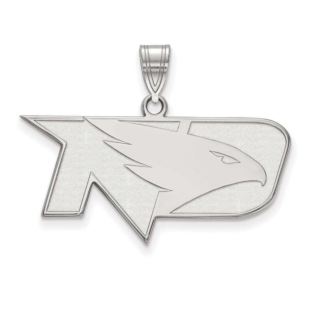 14k White Gold LogoArt University of North Dakota Medium Pendant