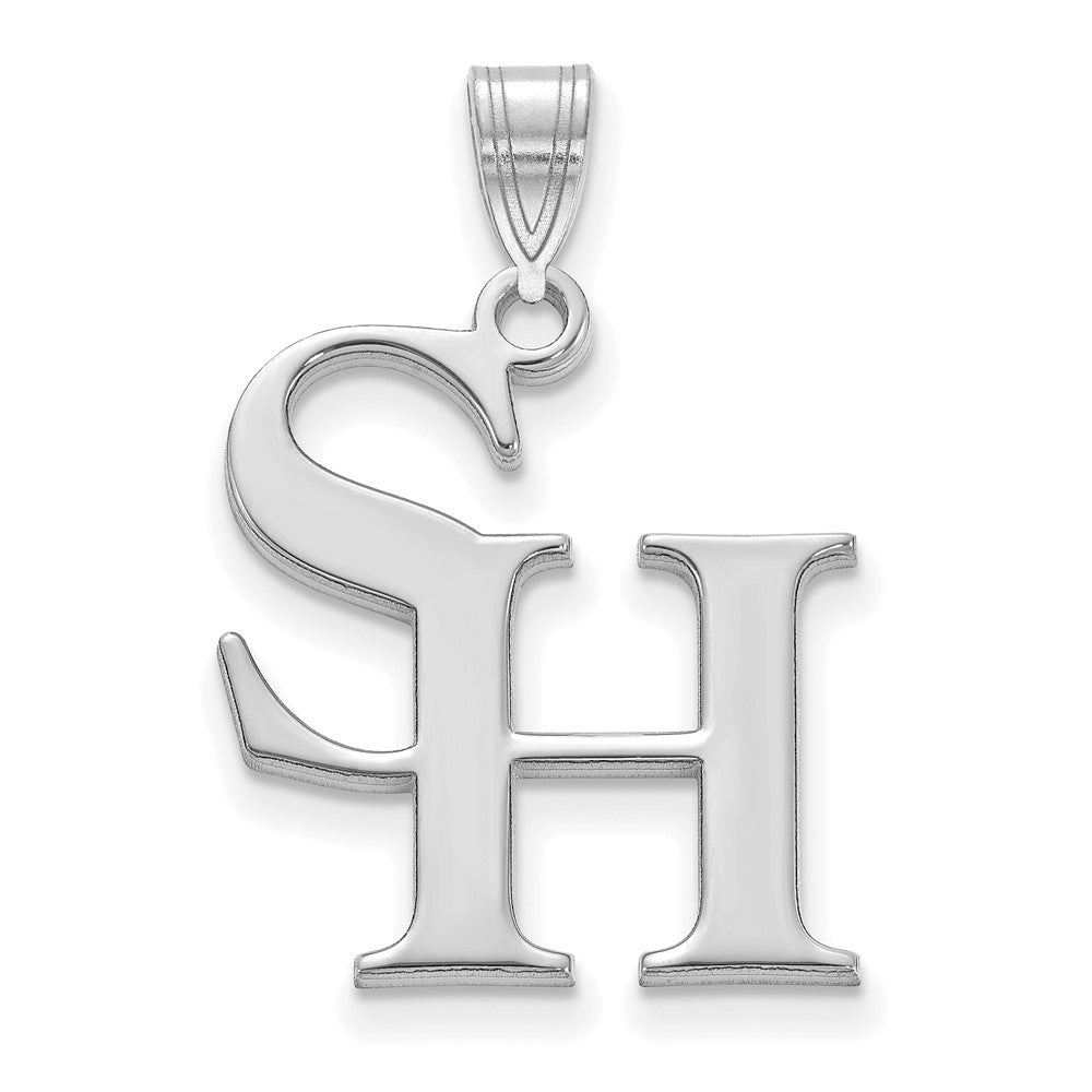 14k White Gold LogoArt Sam Houston State University Large Pendant