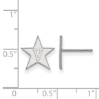 10kw LogoArt Vanderbilt University Small Post Earrings