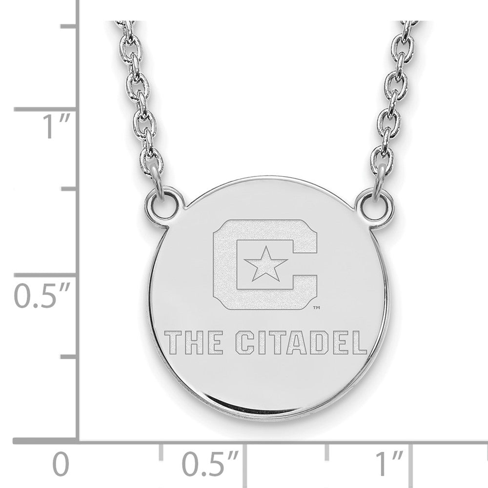 14kw LogoArt The Citadel Large Pendant w/Necklace