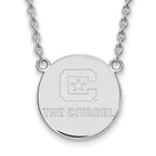 14kw LogoArt The Citadel Large Pendant w/Necklace