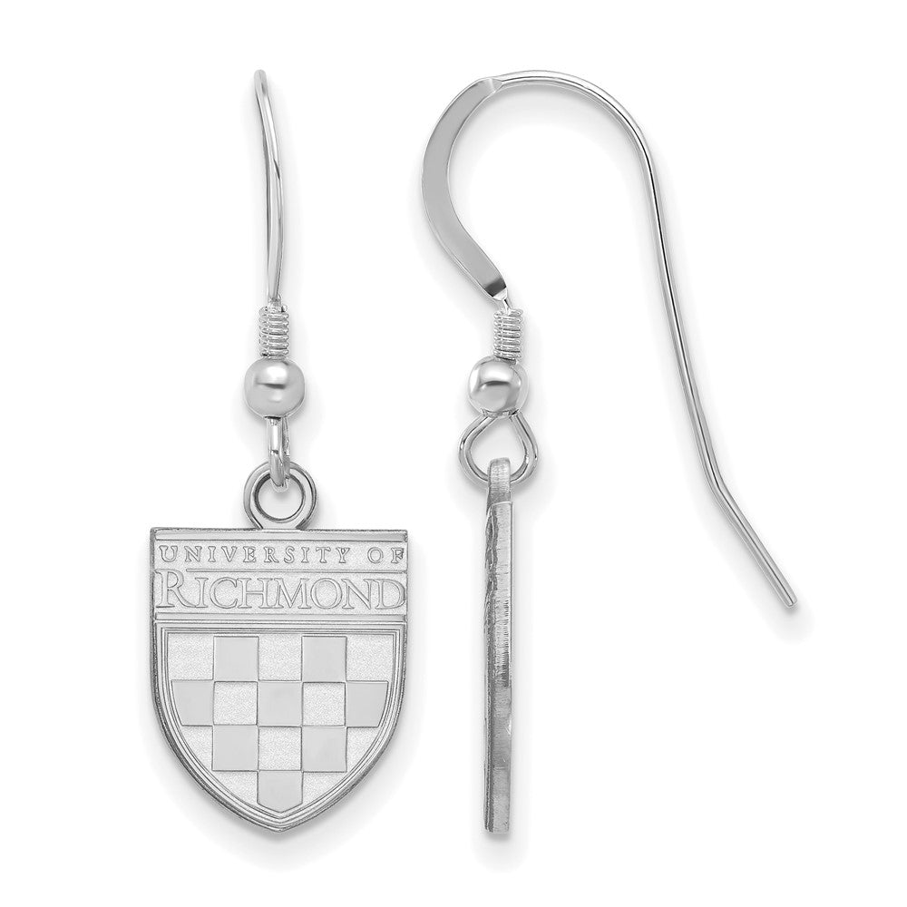 Sterling S. Rh-p LA University of Richmond Small Dangle Earring Wire