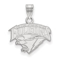 10k White Gold LogoArt United States Air Force Academy Falcons Small Pendant