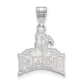 14k White Gold LogoArt Furman University Paladins Medium Pendant