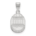 Sterling Silver Rhodium-plated LogoArt Coastal Carolina University Medium Crest Pendant
