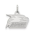 14k White Gold LogoArt Georgia Southern University Eagle Extra Small Pendant