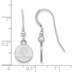 Sterling Silver Rh-plated LogoArt The Citadel XS Dangle Earrings