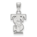 Sterling Silver Rhodium-plated LogoArt Texas State University T-S Small Pendant