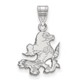 14k White Gold LogoArt United States Air Force Academy Falcon Medium Pendant