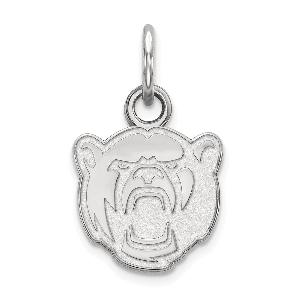 10k White Gold LogoArt Baylor University Extra Small Pendant