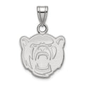 10k White Gold LogoArt Baylor University Small Pendant