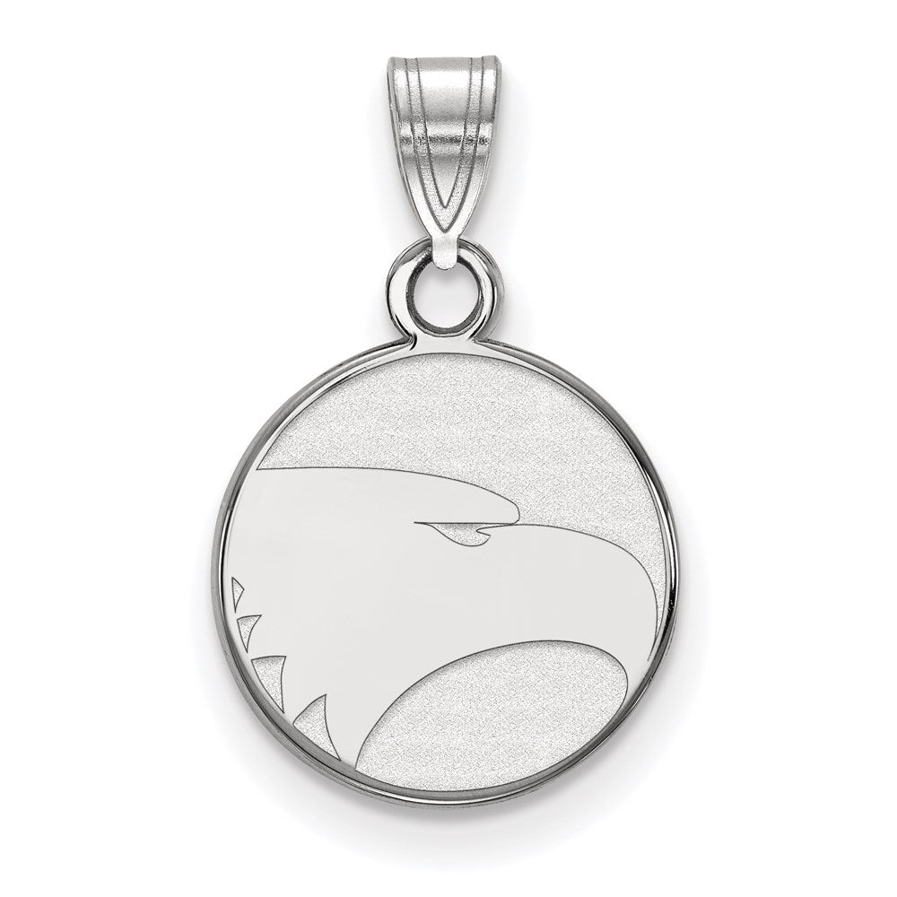 10k White Gold LogoArt Georgia Southern University Eagle Small Pendant