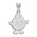 14k White Gold LogoArt Syracuse University Mascot Large Pendant