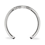 Sterling Silver Rhodium-plated NHL LogoArt Chicago Blackhawks Toe Ring