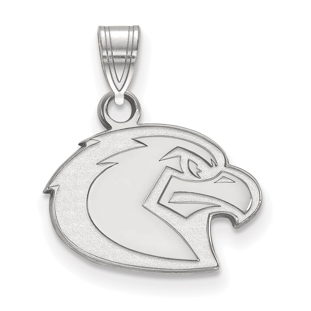 14k White Gold LogoArt Marquette University Eagle Small Pendant