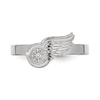 Sterling Silver Rhodium-plated NHL LogoArt Detroit Red Wings Toe Ring