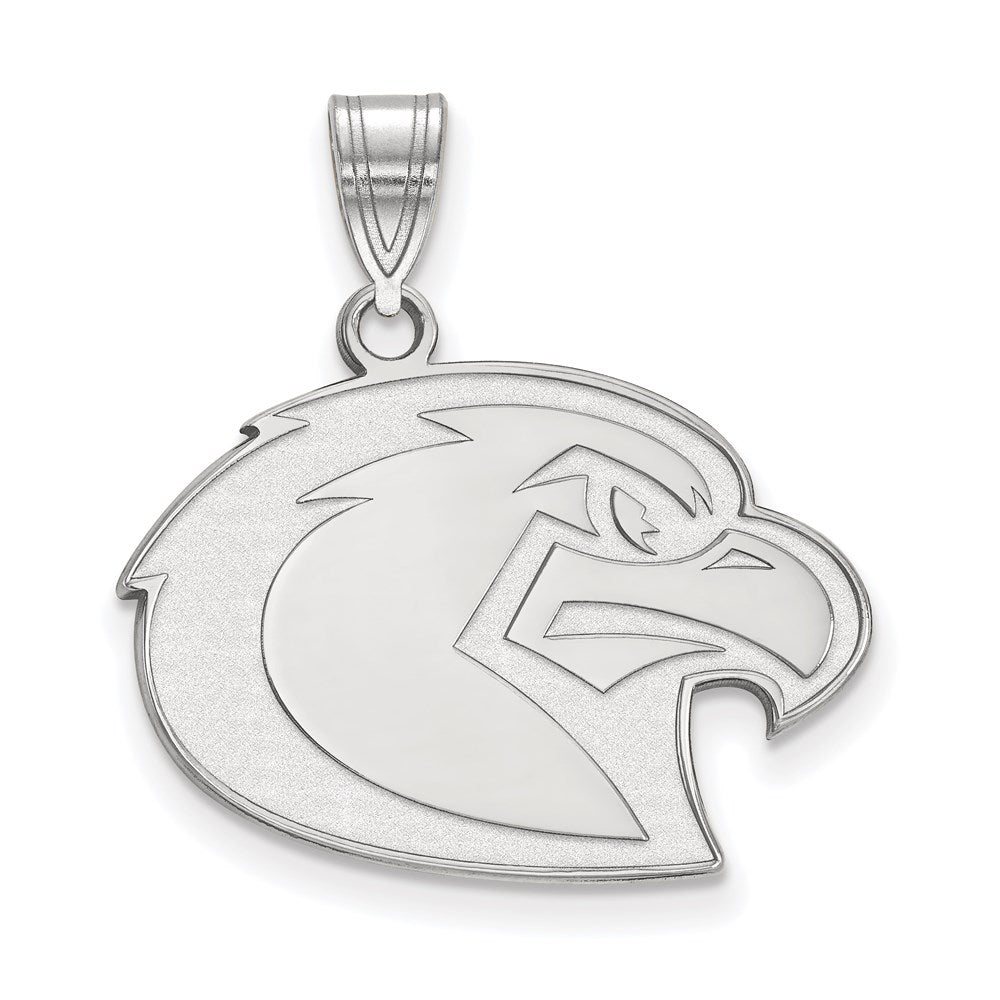 14k White Gold LogoArt Marquette University Eagle Large Pendant