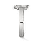 Sterling Silver Rhodium-plated LogoArt Auburn University Toe Ring