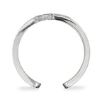 Sterling Silver Rhodium-plated LogoArt University of Alabama Toe Ring