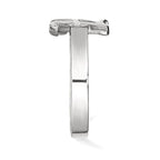 Sterling Silver Rhodium-plated LogoArt University of Alabama Toe Ring