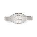 Sterling Silver Rhodium-plated LogoArt University of Georgia Letter G Toe Ring