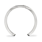 Sterling Silver Rhodium-plated LogoArt University of Illinois Letter I Toe Ring