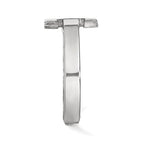 Sterling Silver Rhodium-plated LogoArt University of Illinois Letter I Toe Ring