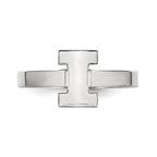 Sterling Silver Rhodium-plated LogoArt University of Illinois Letter I Toe Ring