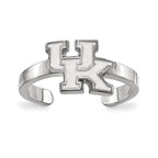 Sterling Silver Rhodium-plated LogoArt University of Kentucky U-K Toe Ring