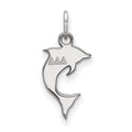 Sterling Silver Rhodium-plated LogoArt Delta Delta Delta Sorority Symbol Extra Small Pendant