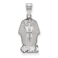 Sterling Silver Rhodium-plated LogoArt Phi Sigma Sigma Sorority Symbol Small Pendant