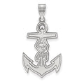 Sterling Silver Rhodium-plated LogoArt Alpha Sigma Tau Sorority Symbol Medium Pendant