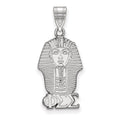 Sterling Silver Rhodium-plated LogoArt Phi Sigma Sigma Sorority Symbol Medium Pendant