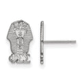 Sterling Silver Rhodium-plated LogoArt Phi Sigma Sigma Sorority Symbol Extra Small Post Earrings