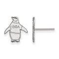 Sterling Silver Rhodium-plated LogoArt Theta Phi Alpha Sorority Symbol Extra Small Post Earrings