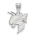10k White Gold LogoArt Georgia Institute of Technology Yellow Jacket Medium Pendant