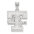 14k White Gold LogoArt University of Tennessee Lady Volunteers Large Pendant