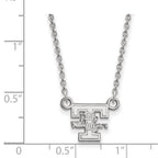 10k White Gold LogoArt University of Tennessee Lady Volunteers Small Pendant 18 inch Necklace