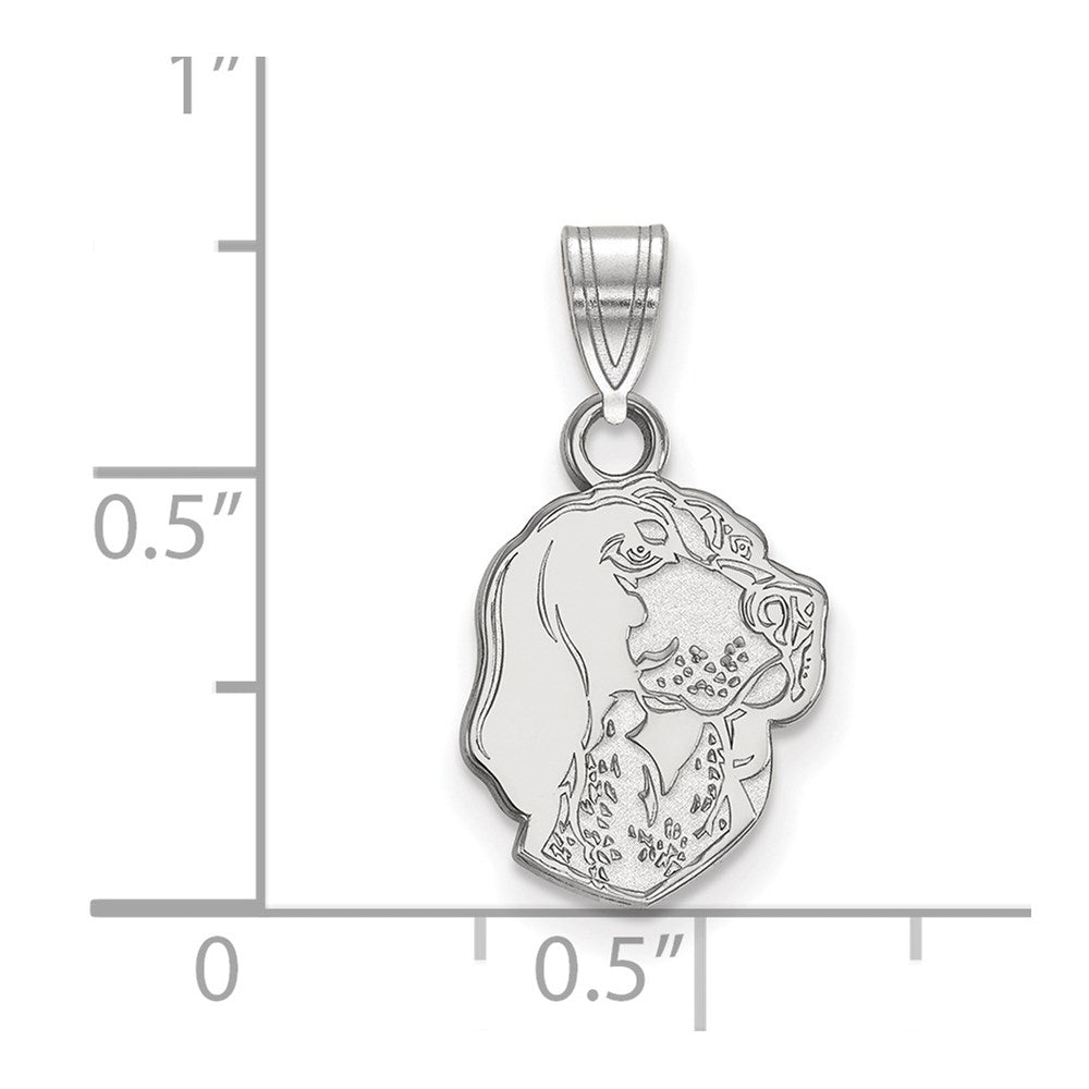 14k White Gold LogoArt University of Tennessee Smokey Small Pendant