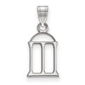 14k White Gold LogoArt University of Georgia Arch Small Pendant