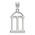14k White Gold LogoArt University of Georgia Arch Large Pendant