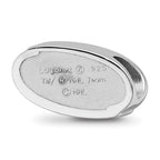 Sterling Silver NHL LogoArt Carolina Hurricanes Enameled Logo Bead