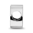 Sterling Silver NHL LogoArt New York Rangers Enameled Logo Bead