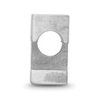 Sterling Silver Rhodium-plated LogoArt University of Tennessee Letter T Enameled Bead