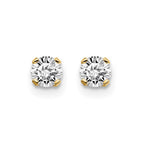 14ky .30ct. I2 K-L Diamond Stud Push-on Post Earrings