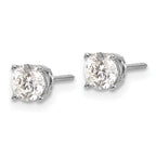 14kw 1.00ct VS2/SI1 G-I Diamond Stud Thread on/off Post Earrings