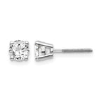 14kw .95ct VS2/SI1 G-I Diamond Stud Thread on/off Post Earrings