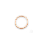 14k Rose Gold 1.5mm Milgrain Stackable Band