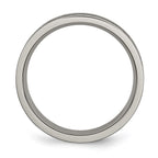 Titanium Black Enamel 6mm Brushed Band